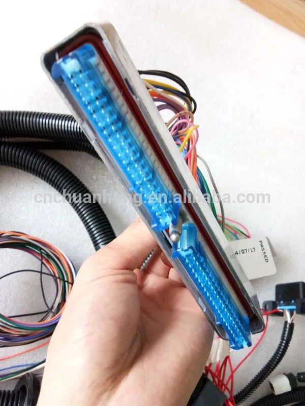 GM PCM ECM Connector C2 Set - Red & Blue Computer Connectors For Corvette, Camaro, Firebird LS1