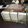 custom fabric swatch binder leather cover from china factory direct