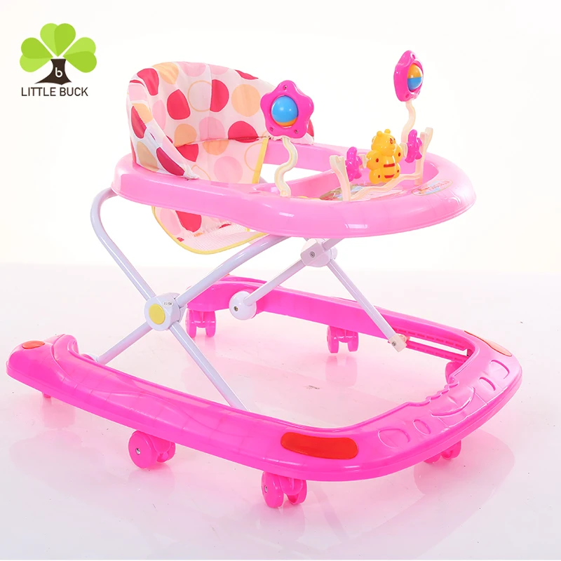 cheap pink baby walkers