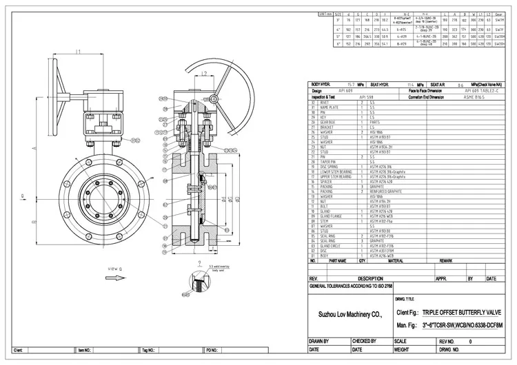 The Most Popular Wafer Resilient Seated Concentric Butterfly Valve Cad
