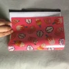 Transparent Custom Printed Brand Logo Clear PVC Zip lock Slider Plastic Bag For Cosmetic/Swimwear/Document Zipper Pouch