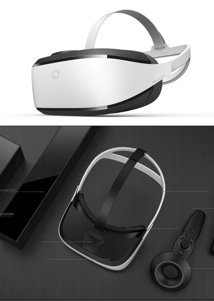 Vr Headset 2019 Vr Headset 3d Google Glass Vr Headset Deepoon E3 Buy