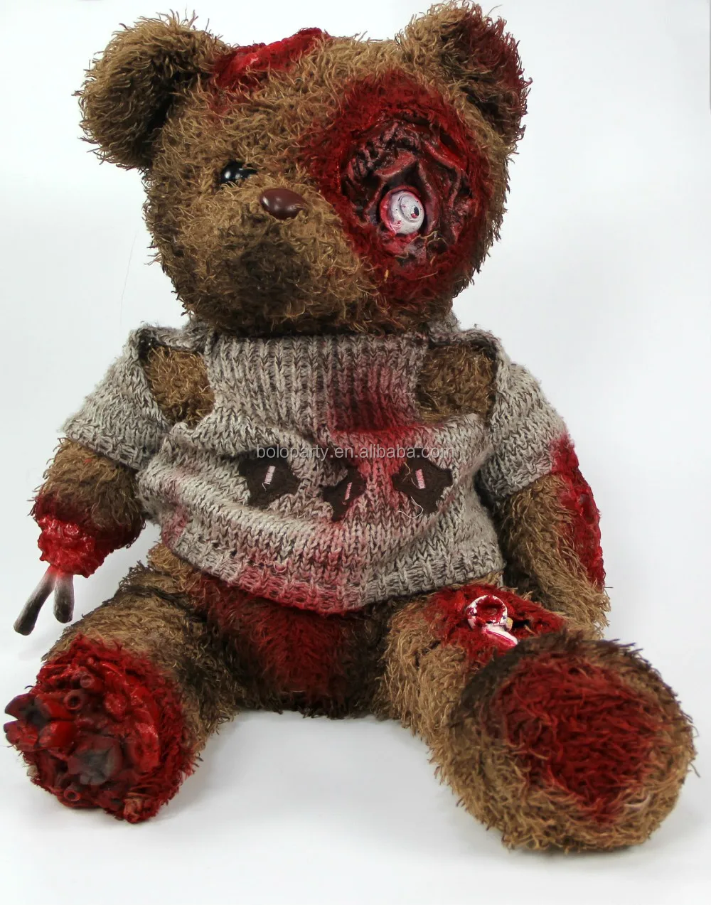bloody teddy bear
