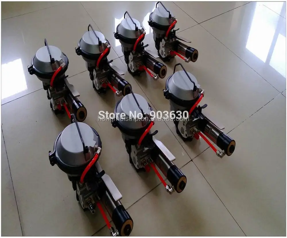 A480/KZ19 Air Pneumatic steel strapper metal strip banding machine for steel Strap 19mm