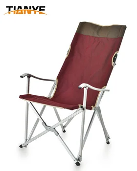 Oxford Camping Arm Chair Relax Metal Frame Folding Outdoor Beach Oxford Camping Arm Chair Relax Metal Frame Folding Outdoor Beach Bed