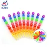 education 7pcs colorful dismountable cucurbit crayons steadily high for kids