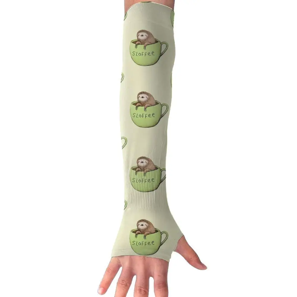 Suining Unisex Cat Astronaut Sunscreen Outdoor Travel Arm Warmer Long Sleeves Glove