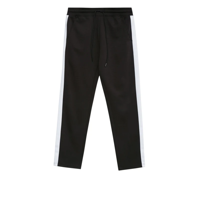 joggers side stripe mens