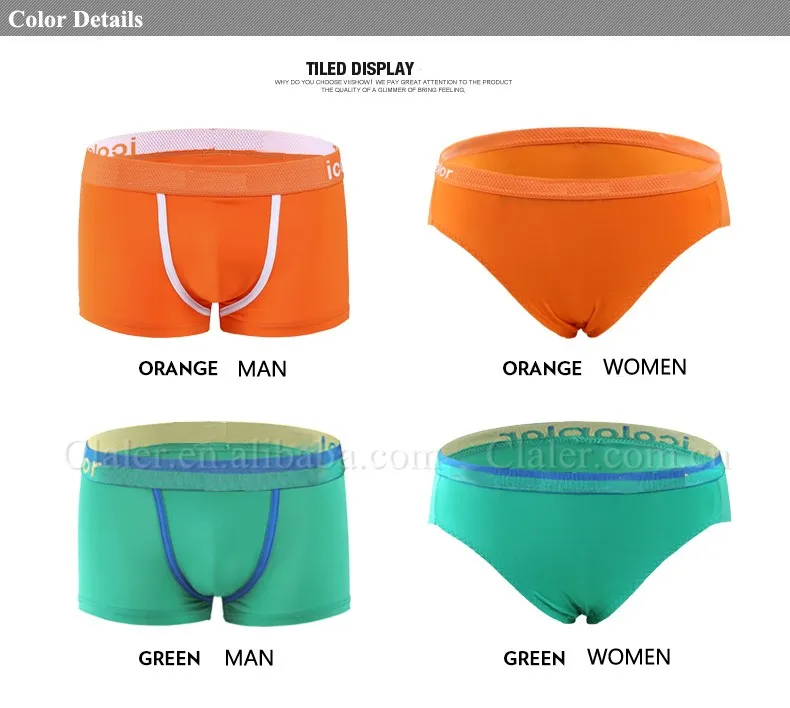 Bulk Fashion Underwear Mix Color Elastic Seamless Mens Underwear Boxer ...