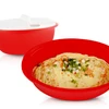 Custom Made Rice Steamer Plastic Oven Microwave Cookware Set