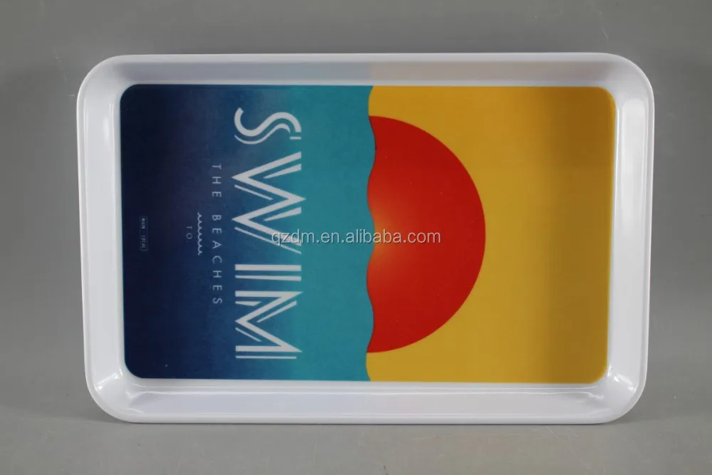 8.5" Melamine square tary , Mealmine rectangle tray