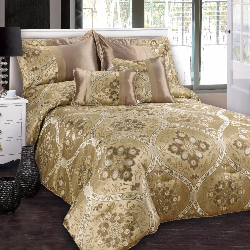 High Quality Luxury Jacquard Bedding Set - Buy High Quality Duvet Set ...