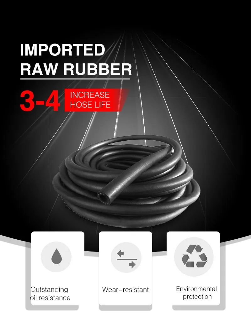 Flexible Fuel Hose Hose Manufacturer Customizable Nitrile Petrol Diesel