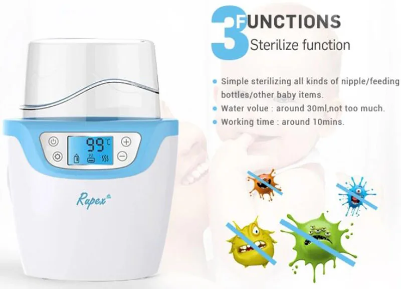 Best Selling Direct Factory Price 3 In 1 Function Faster Warmer Lcd