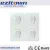 china manufacture mk LOGIC white color switch socket for bangladesh market dhaka nawapur market Auto electric window switch