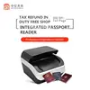 MRZ OCR RFID reading compact embassy use passport scanner