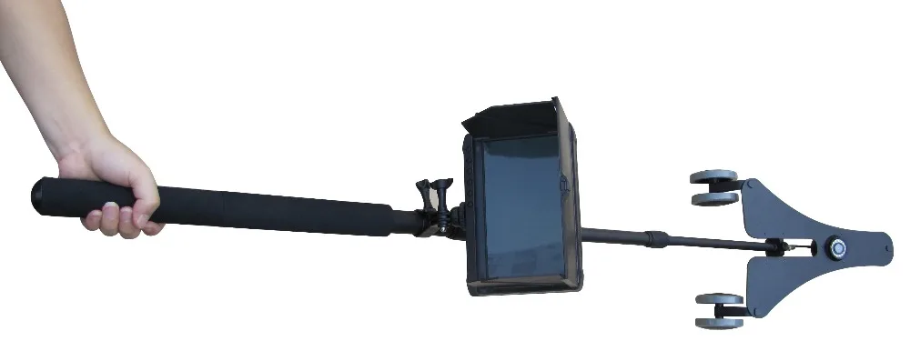 H2D foldable 2m pole inspection camera DVR system