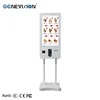 43inch Terminal self payment kiosk information LCD display touchscreen payment kiosk with ticket printer