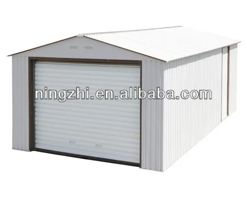 duramax- 12x26ft- wit- metaal- garage- kit/stabiele stalen garage