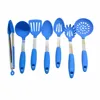 High Quality Color Silicone Kitchenware 7 Piece Kitchen Utensil Set