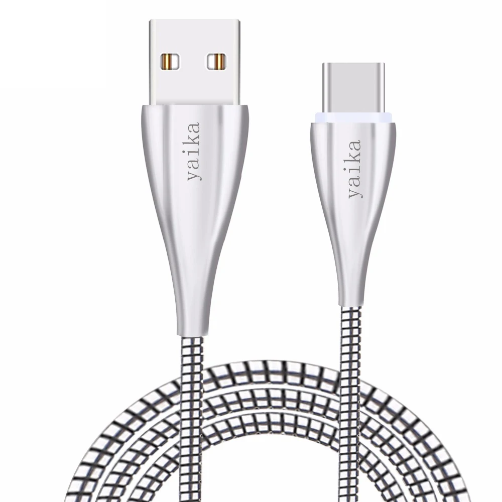 New Product 2.1a Stainless Steel Super Fast Charging Usb 2.0 Data