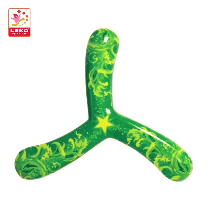 Hot Sale Custom Sport Pu Soft Foam Bumerang Flying Toy Plastic