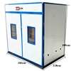 high quality broiler chicken hatching eggs cheap egg incubator big 5280 eggs incubator for sales