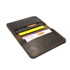 K8028 Multi Function Bifold Handmade Leather Card Holder for Business