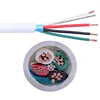 22/4 Cable 1000FT Stranded Shielded Security Wire Burglar Alarm Sound White