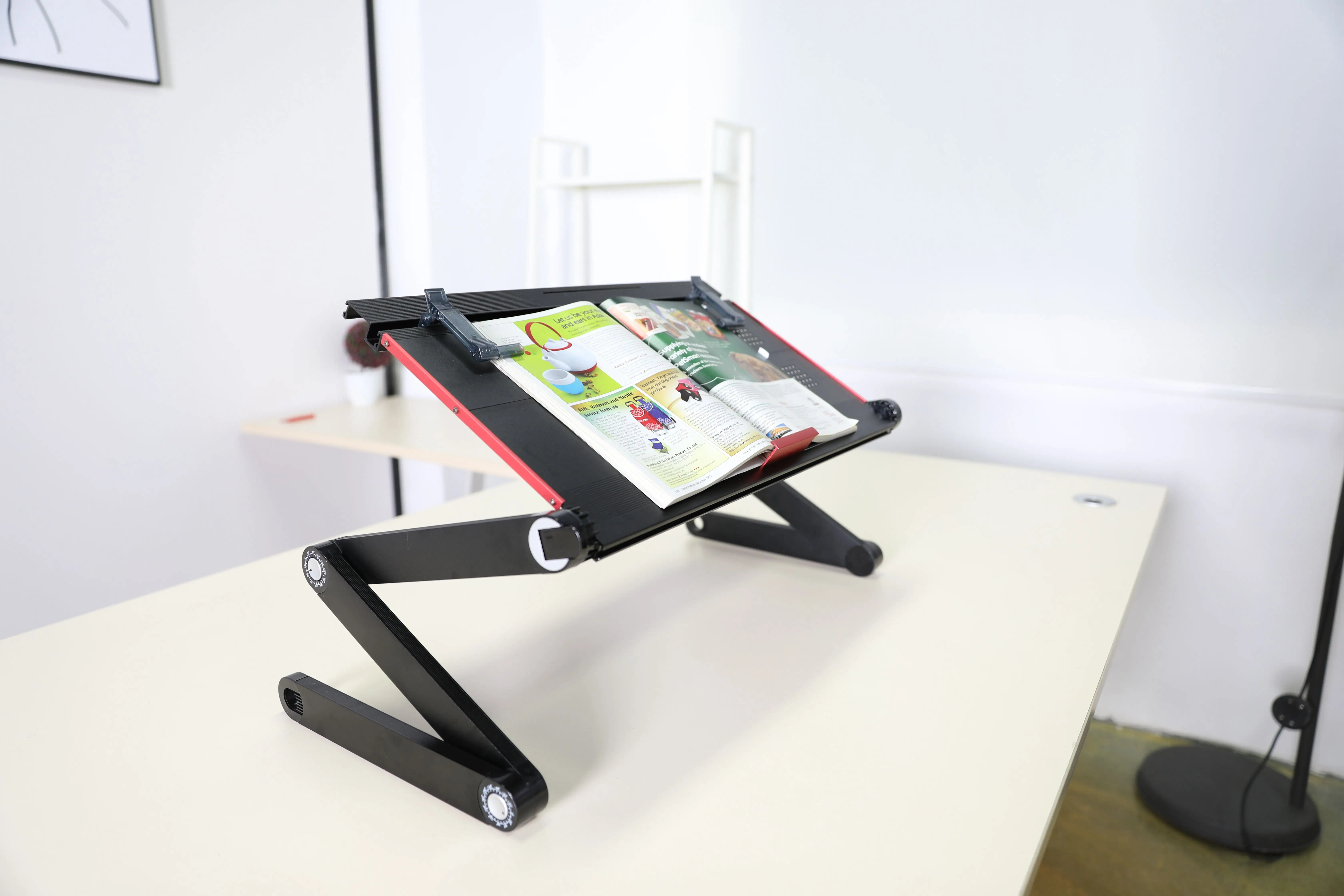 Height Adjustable Portable Bed Table Ergonomics Folding Bed Table Buy