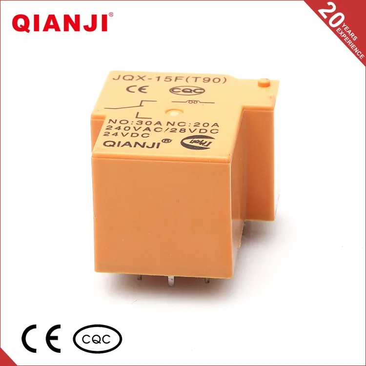 Qianji 12v 30a 10a Pcb Relay 5 Pins Mini Normally