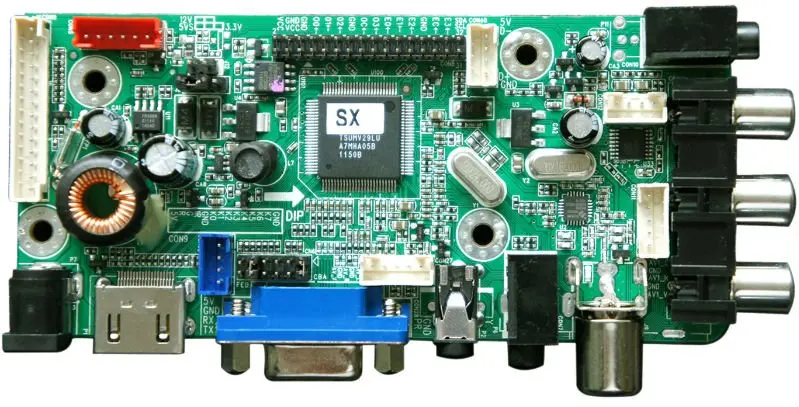 Tft lcd/led mainboard tv board monitor with hdmi vga bnc buy tft ...