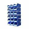 Tool parts organizer plastic stack and back hang storage bin & box