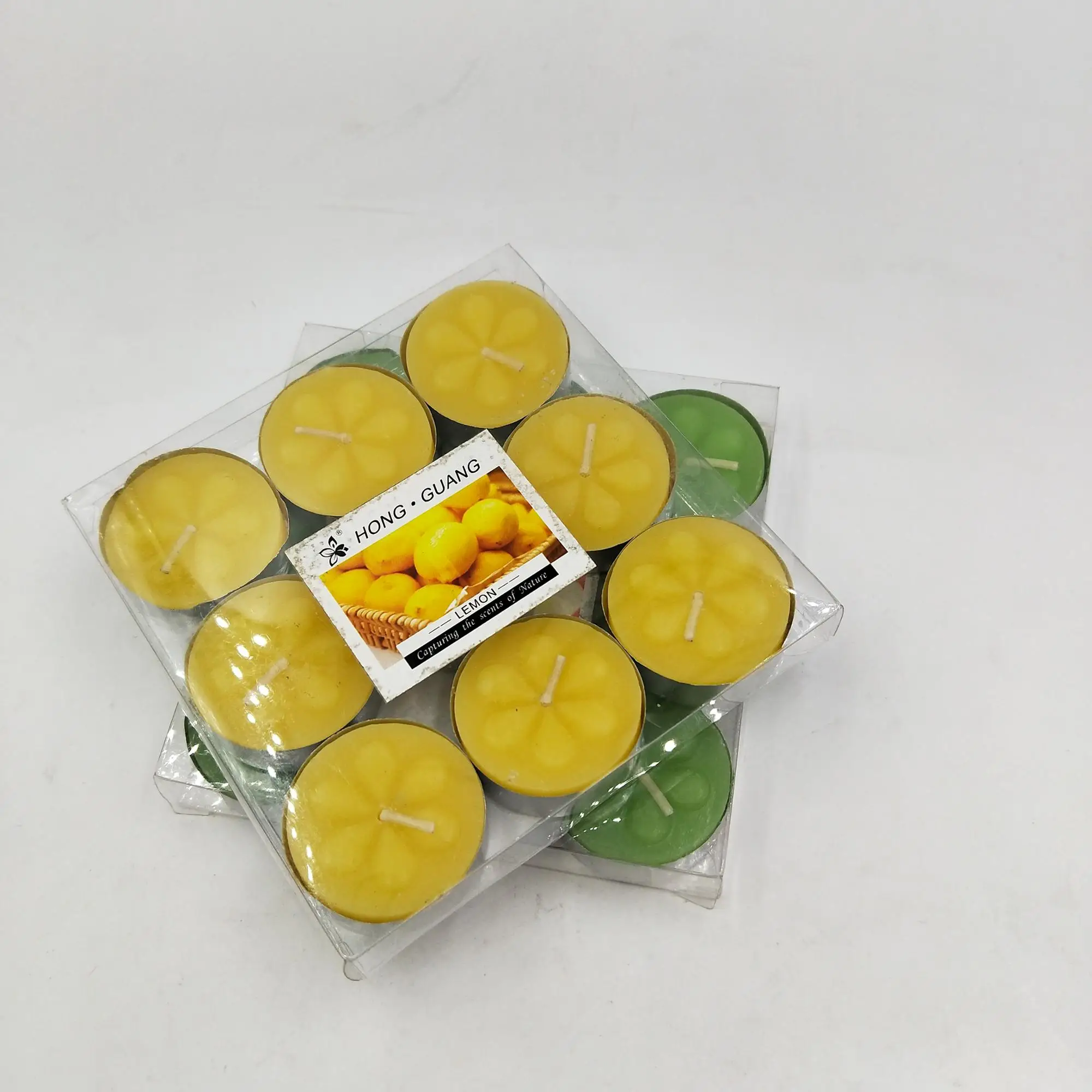
Factory Supply Wax Printing Tea Light Candle 