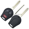 Good price 2+1 button remote key blank for Nissan car key