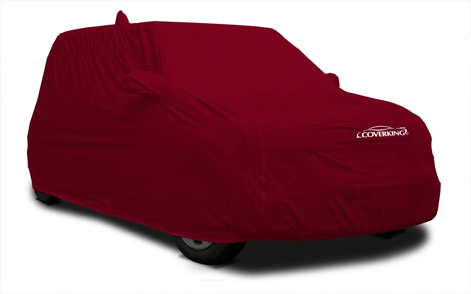Coverking Custom Fit Vehicle Cover for Select Fiat 500 Models - Stormproof (Red)