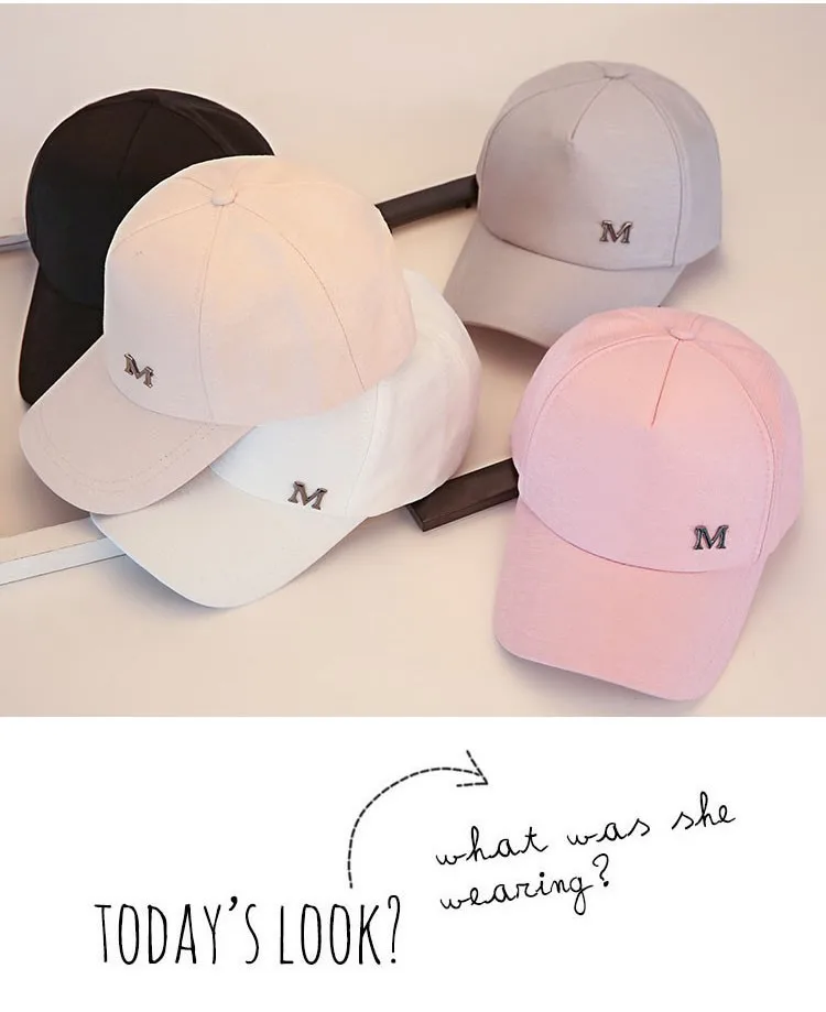 High Quality Custom M Letter Logo Baseball Cap Blank Trucker Hats Buy