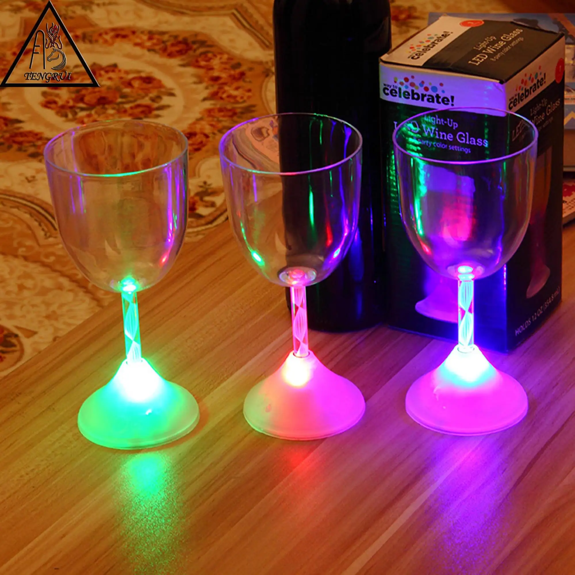 Led Light Flashing Wine Beer Cup 