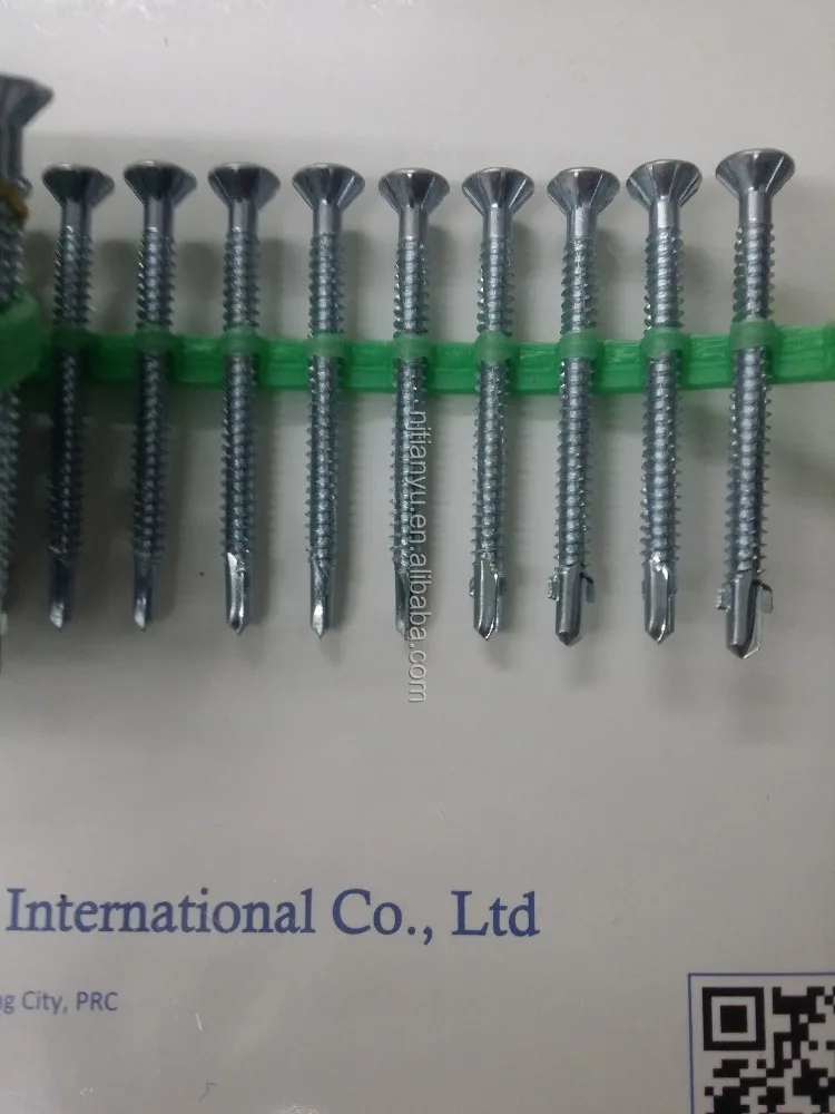 High Quality Stainless Steel Ss304 Collated Screws Galvanized Collated