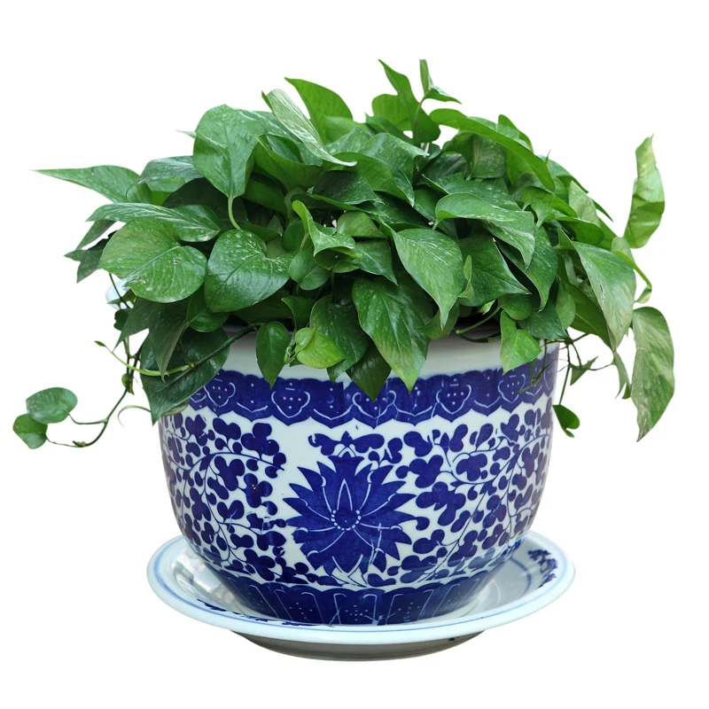 Wholesale Chinese Cheap Porcelain Ceramic Flower Pots For Garden