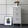 Nordic Modern minimalist three pumping export bathroom cabinet three drawers storage lockers