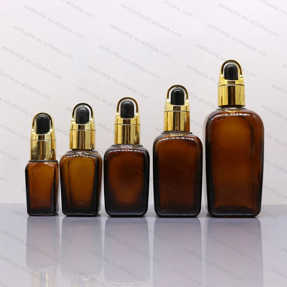 100ml Amber Glass Hair Oil Bottle With The Dropper S-10z - Buy 100ml ...