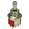 Medical Equipment Toggle Switches,5A 125VAC ON-ON 6PIN DPDT Miniature Toggle Switches