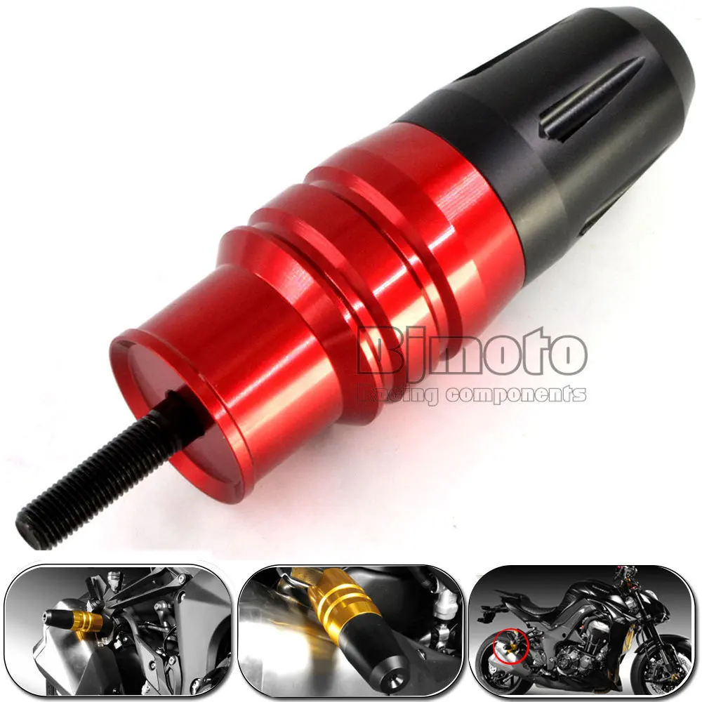 Titanium Heinmo Motorcycle CNC Crash Pads protector for Kawasaki Ninja 250 Ninja 300 Z800
