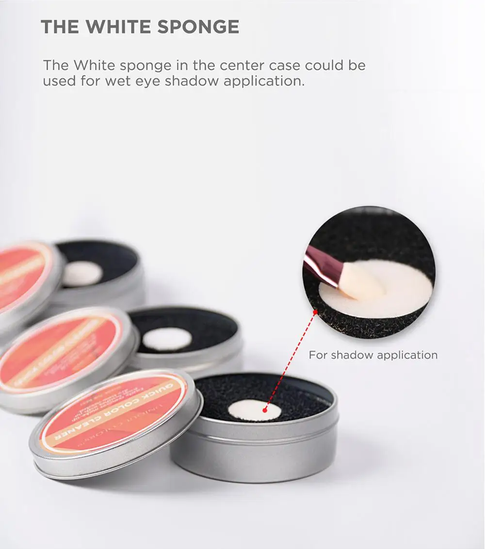 Private Label Free Sample Foaming Sponge Makeup Brush Cleaner