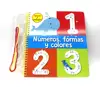 Paper Lacing number activity books