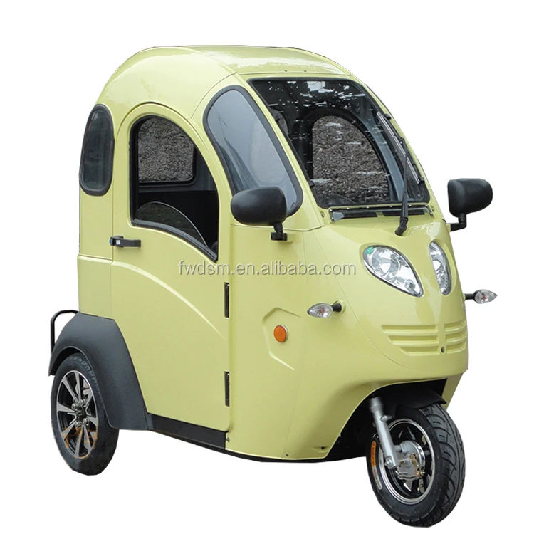 closed electric tricycle