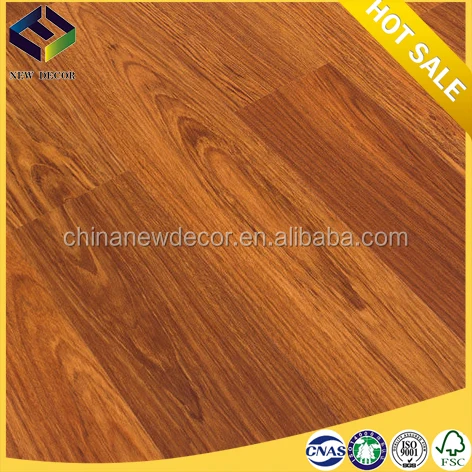 Hdf Mdf Unilin Click Wax Waterproof Parquet 8mm Laminate Flooring