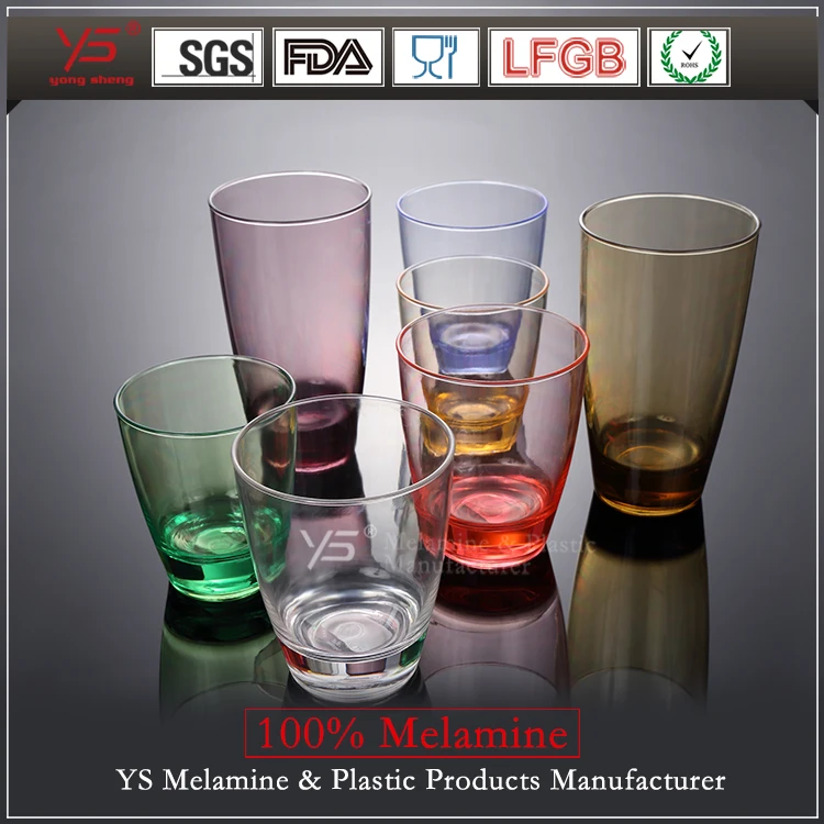 Polycarbonate Clear Cup Of Plastic Tea Custom Plastic Glass Cup Lot