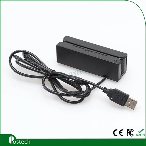 MSR100 Thailand DLT Approved GPS MSR Triple Tracks Magnetic Card Reader - ANKUX.COM
